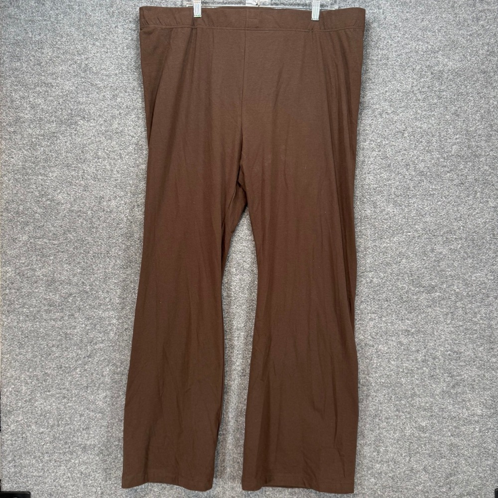 Old Navy Yoga Pants Womens 3X Brown Stretch Flare Leg Athletic Lounge Comfort‎